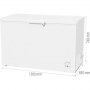 Gorenje | FH401CW | Freezer | Energy efficiency class F | Chest | Free standing | Height 85 cm | Total net capacity 384 L | Whit - 13